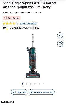 Shark CarpetXpert Upright Carpet Cleaner