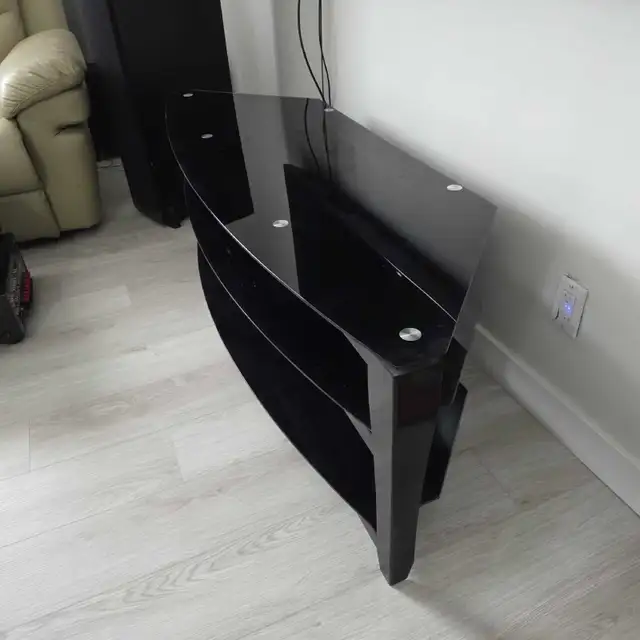 Glass TV Stand - Photo 2