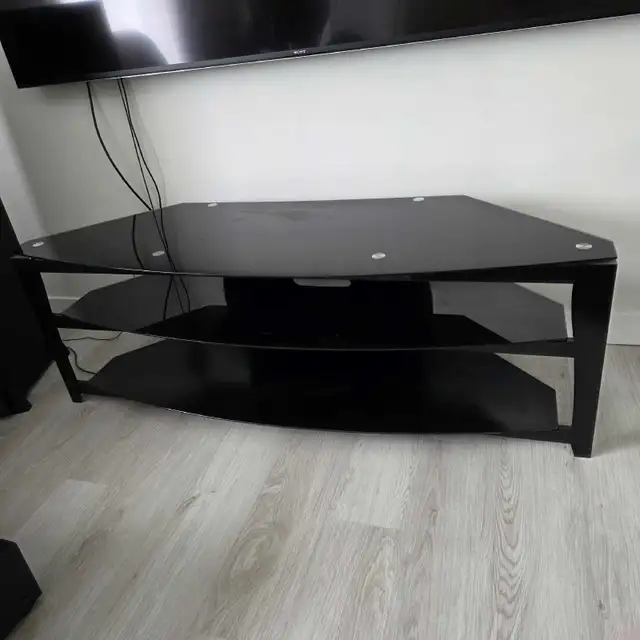 Glass TV Stand - Photo 3