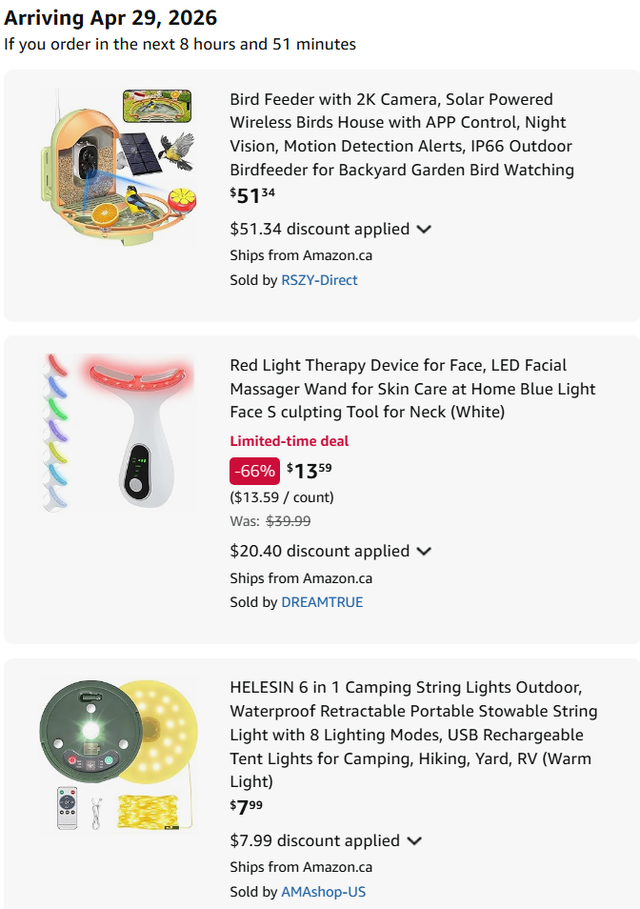 (New)6 in 1 Camping String Lights Outdoor, Waterproof Retractabl - Photo 2