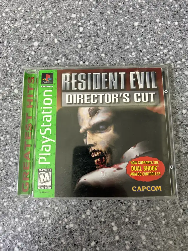 PS1 Resident Evil Directors Cut