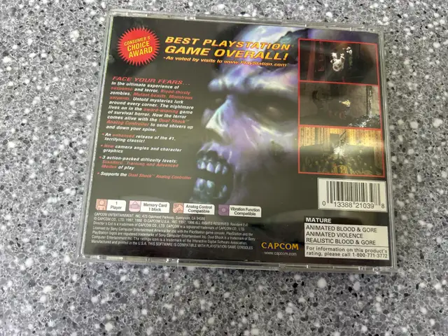 PS1 Resident Evil Directors Cut - Photo 4