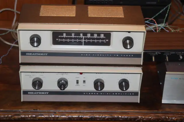 Vintage Excellent HEATHKIT STEREO SETUP