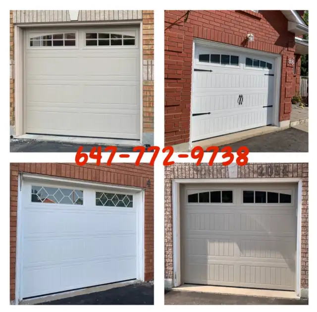 3 Layer steel Injected Foam Insulated doors  installed fr$899