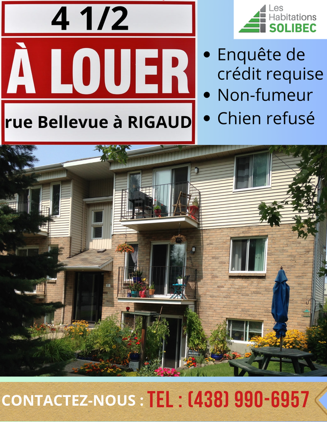 4 1/2 À LOUER - Photo 11