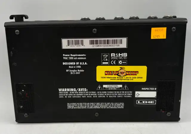 Line 6 M9 Guitar Pedal with Power Cable - Photo 3