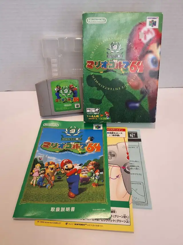 N64 Mario Golf 64 - Japanese - Complete