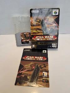 N64 Star Wars Rogue Squadron 64 - Japanese - complete
