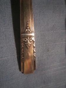 #11A  ARTISTIC silverware set for 6