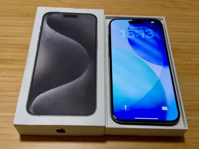 Apple iPhone 15 Pro Max, 256gb - Black Titanium (Flawless) - Photo 4