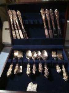 #203A  SILVER ARTISTRY silverware set for 8 - Photo 2