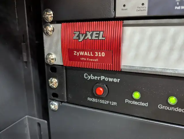 Zyxel ZyWALL 310 Rackmount Enterprise VPN Firewall / Router