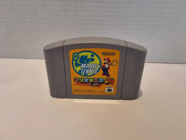 N64 Mario Tennis 64 - Japanese- complete - Photo 2