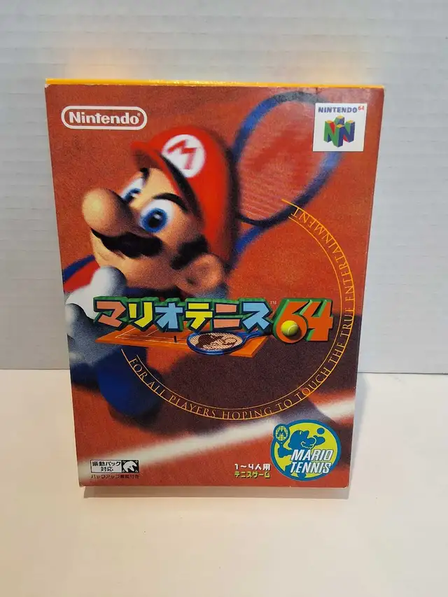 N64 Mario Tennis 64 - Japanese- complete - Photo 4