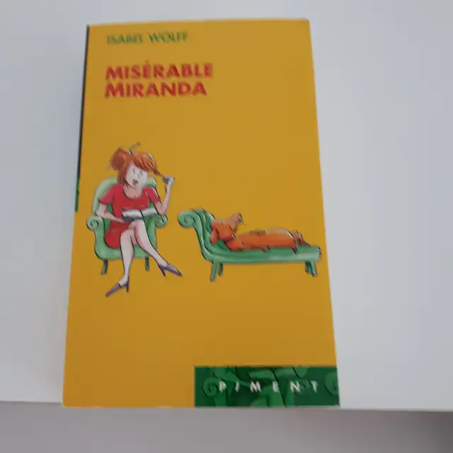 BON ROMAN NEUF D'ISABELLE WOLFF MISÉRABLE MIRANDA 486 PAG $5.00