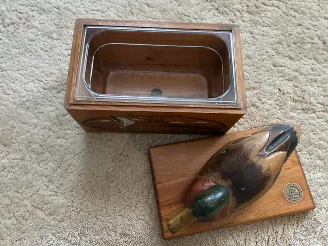 D.U. CANADA 1987SEAGARMS DUCKS UNLIMITED HAND CARVED DUCK COLLE - Photo 4