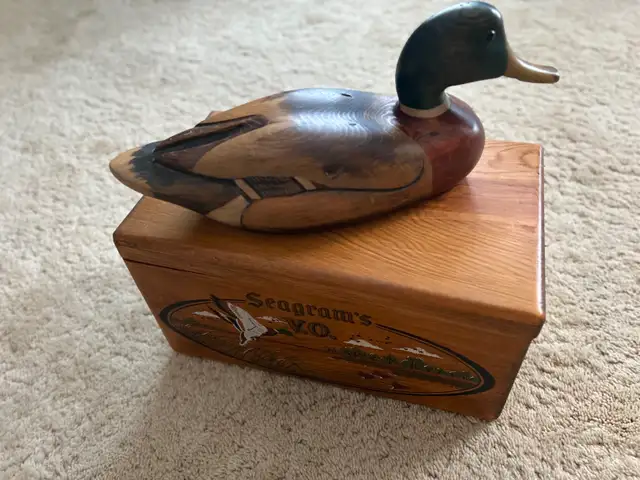 D.U. CANADA 1987SEAGARMS DUCKS UNLIMITED HAND CARVED DUCK COLLE - Photo 5