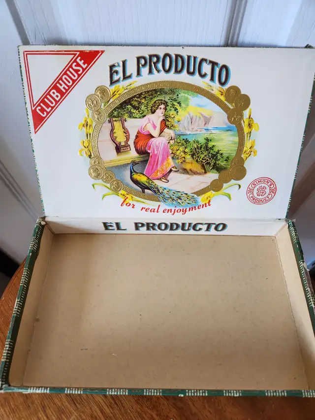 Vintage cigar boxes - Photo 4