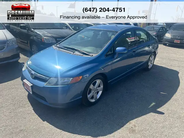 2008 Honda Civic Sdn  3 YEAR WARRANTY INCLUDED
