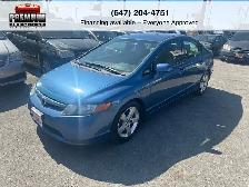 2008 Honda Civic Sdn  3 YEAR WARRANTY INCLUDED
