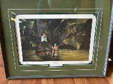 ONE DUCKS UNLIMITED 1993 COLLECTABLE PRINTAS PICTURED -