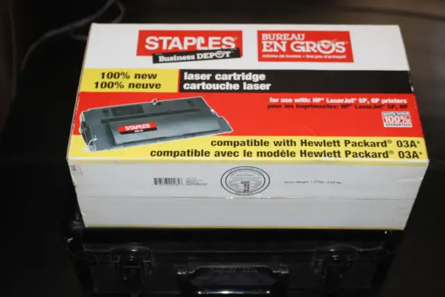 HP Laserjet 5p 6p LASER CARTRIDGE NEW!