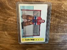 1958-59 PARKHURST CHARLIE HODGE Hockey Card # 5 ! - Photo 2