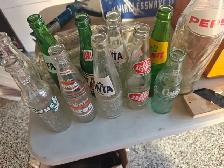 vintage pop bottles