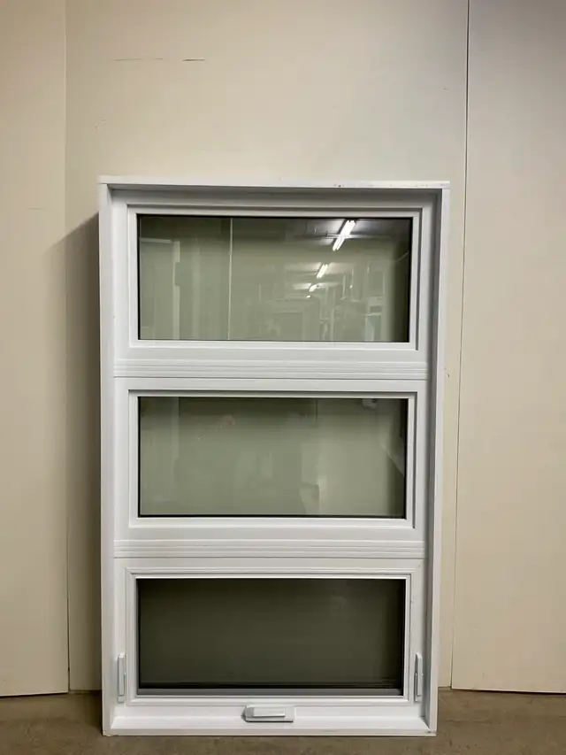 10872JAH Fenêtre Jumelée Auvent HYBRIDE Anodèze  37 1/2 x 61 1/2 - Photo 2