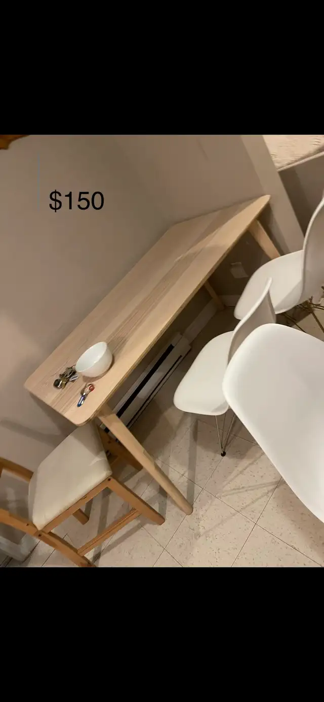 Beautiful Table (IKEA)  & Chairs
