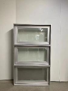 10499JAH Fenêtre Jumelée Auvent HYBRIDE Charbon 36 x 60