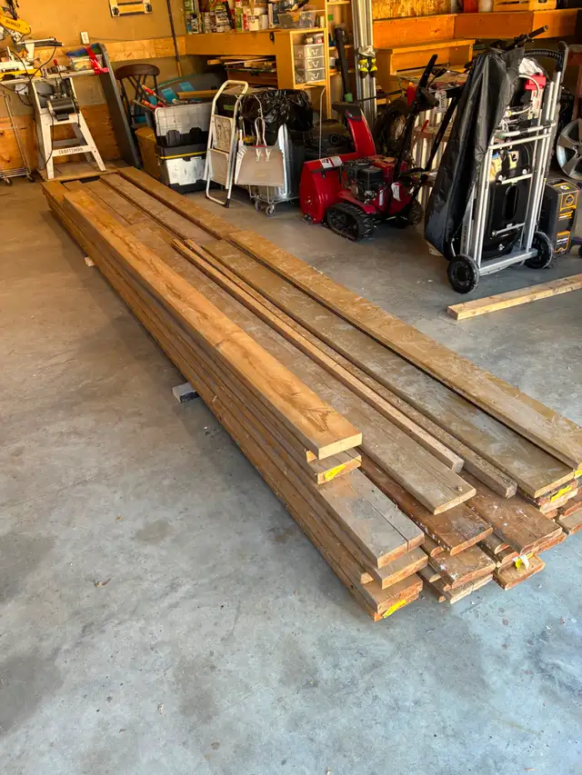 Treated Decking Materials