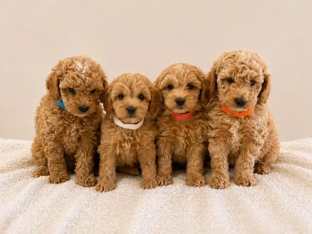 maltipoo puppies chiots (Maltese x poodle)