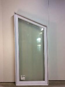 10213FP Fenêtre Fixe PVC Blanc Trapèze 31 1/4 x 70 1/4 x 56 1/4