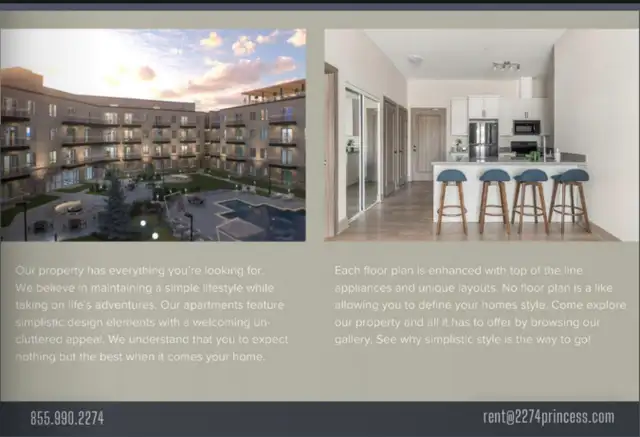 2 Bed 2 Bath Luxury Apartment - Photo 3