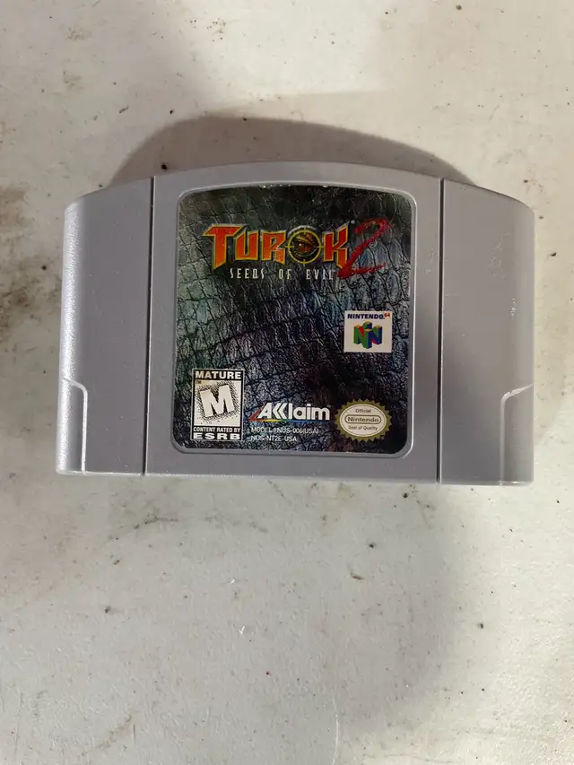 Turok 2 Nintendo 64! $30!