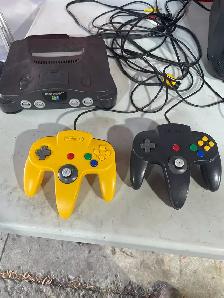 Nintendo 64 console! $100! 2 controllers!