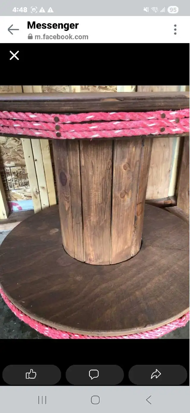 wooden table