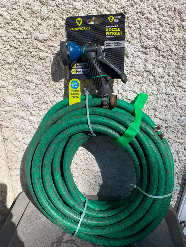 Rubber garden hose
