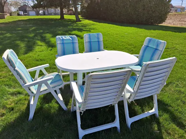 Ensemble de patio extérieur 7 pièces - Photo 6