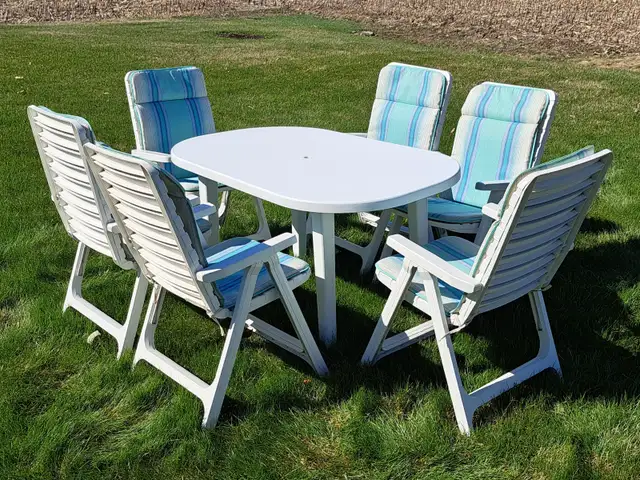 Ensemble de patio extérieur 7 pièces - Photo 7