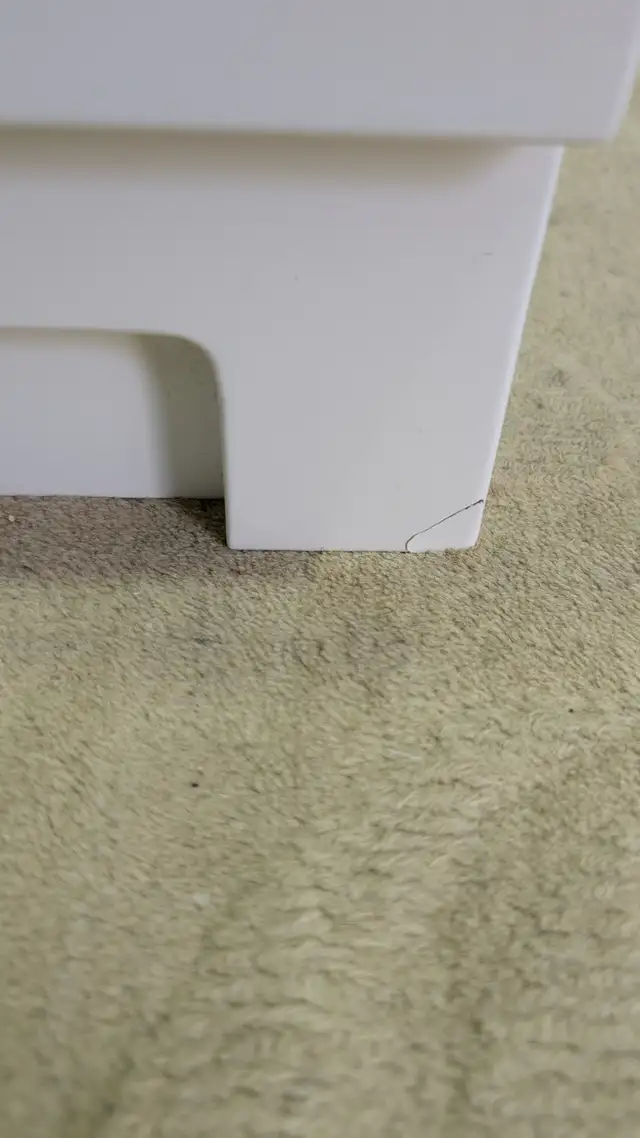 60' white vanity and tap - Photo 5