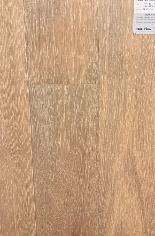 Sale $4.09/sqft European Oak Engineered Flooring 7.5'