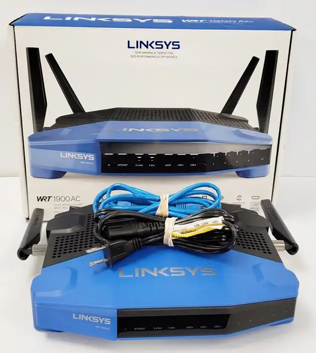 Routeur Linksys WRT 1900 AC /438-401-9772 - Photo 2
