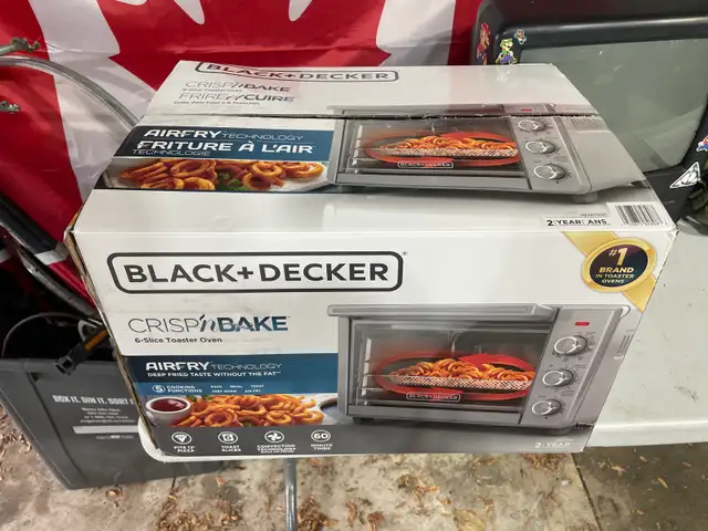 Black  Decker Crisp’n Bake oven/ Air fryer! $70!