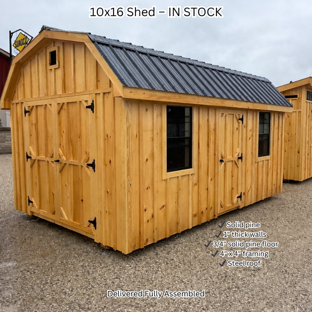 Storage Sheds Solid Pine
