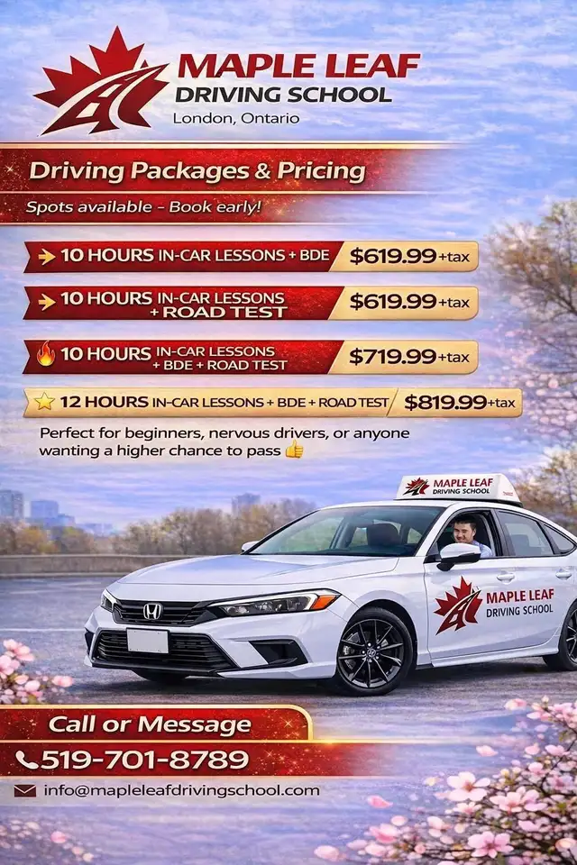 G2/G driving lessons