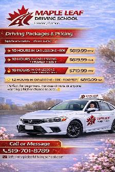 G2/G driving lessons