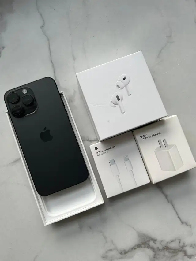 iPhone 14 Pro Max 128gb Airpods/Fast Charger Set/Delivery