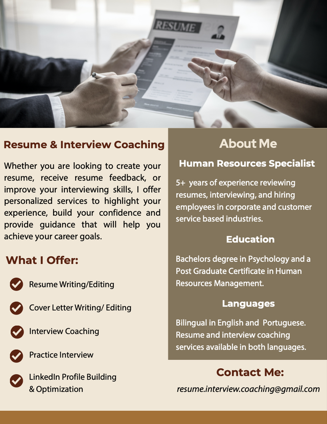 Resume & Cover Letter Writing